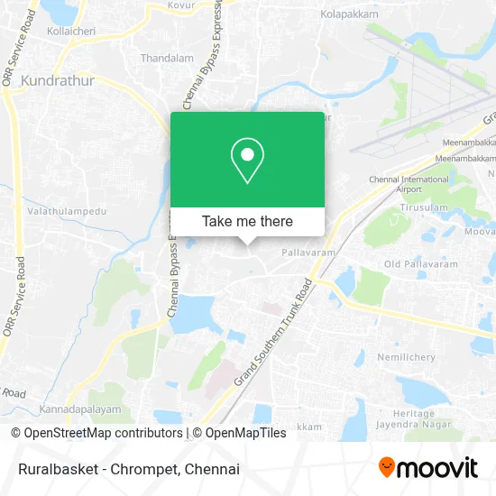 Ruralbasket - Chrompet map
