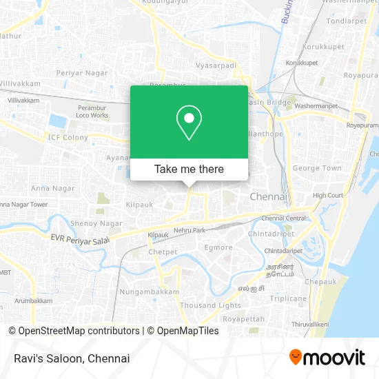 Ravi's Saloon map