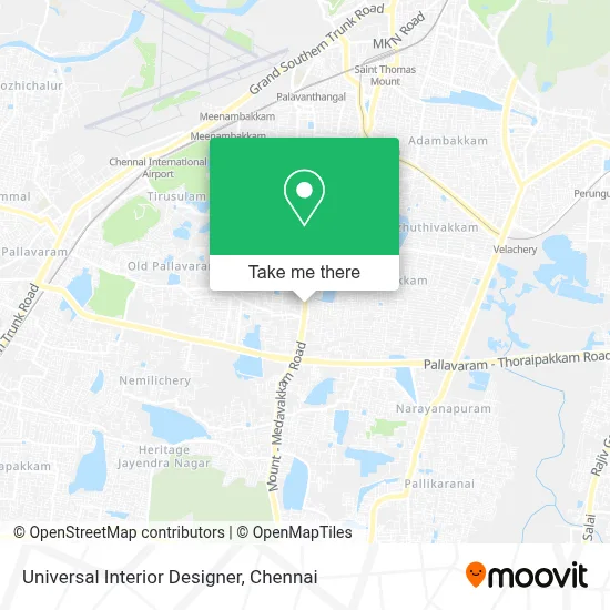 Universal Interior Designer map