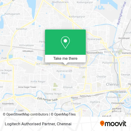 Logitech Authorised Partner map