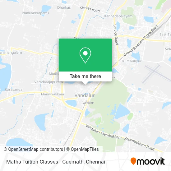 Maths Tuition Classes - Cuemath map