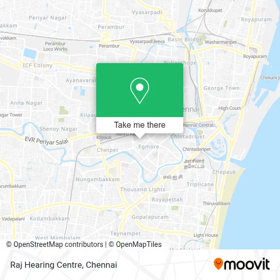 Raj Hearing Centre map