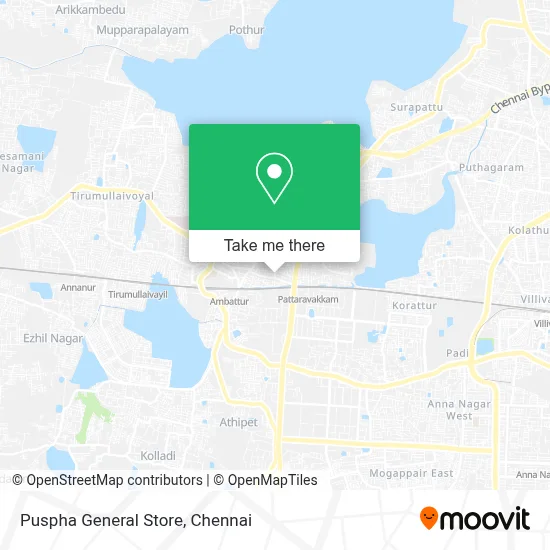 Puspha General Store map