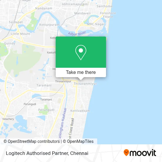 Logitech Authorised Partner map