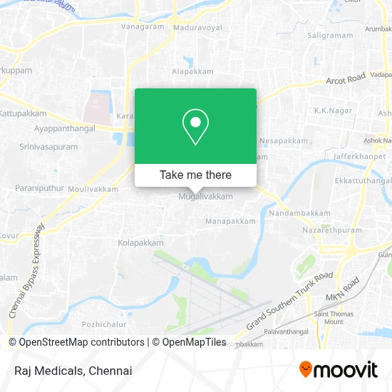 Raj Medicals map