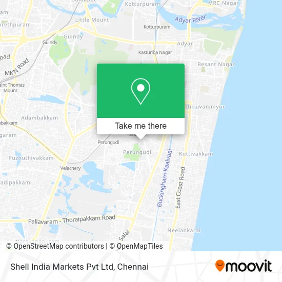 Shell India Markets Pvt Ltd map