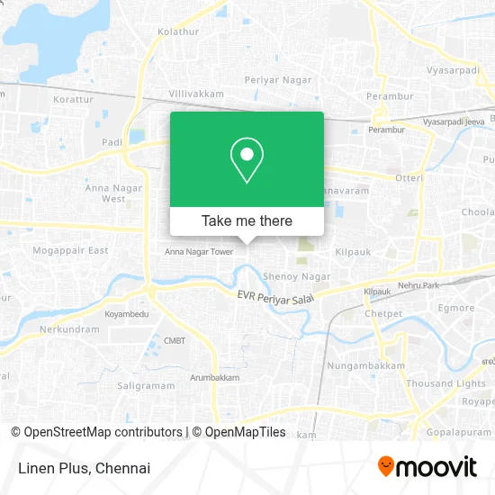 Linen Plus map