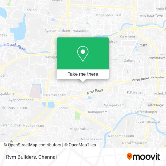 Rvm Builders map