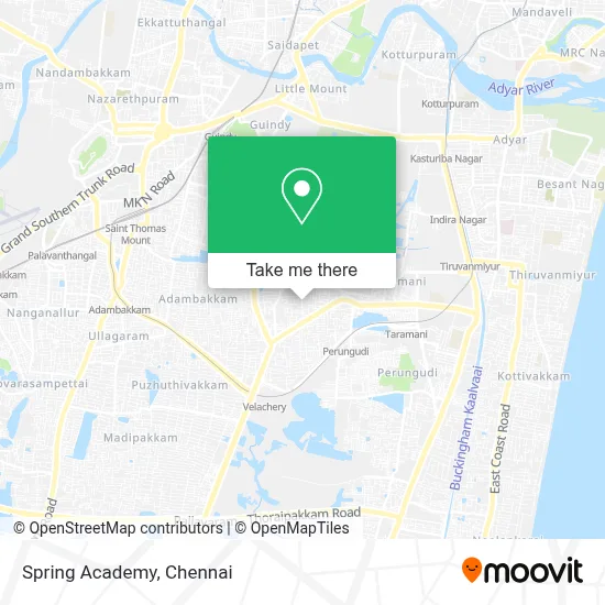 Spring Academy map