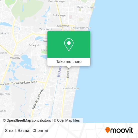 Smart Bazaar map