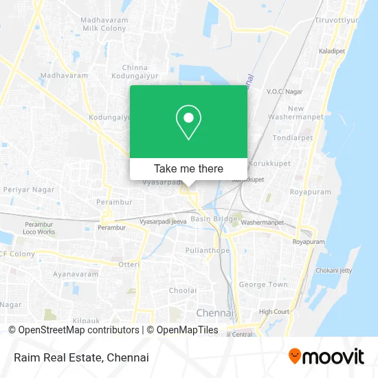 Raim Real Estate map