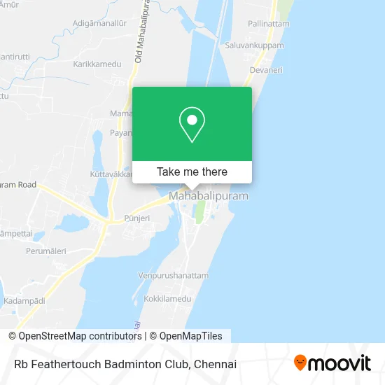 Rb Feathertouch Badminton Club map