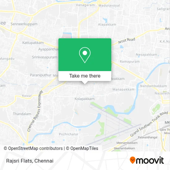 Rajsri Flats map