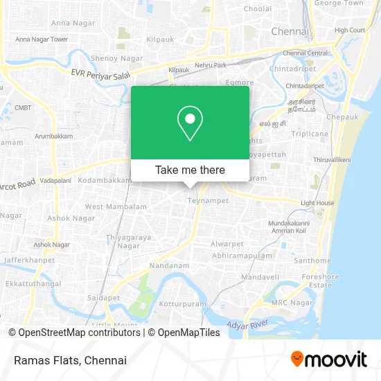 Ramas Flats map