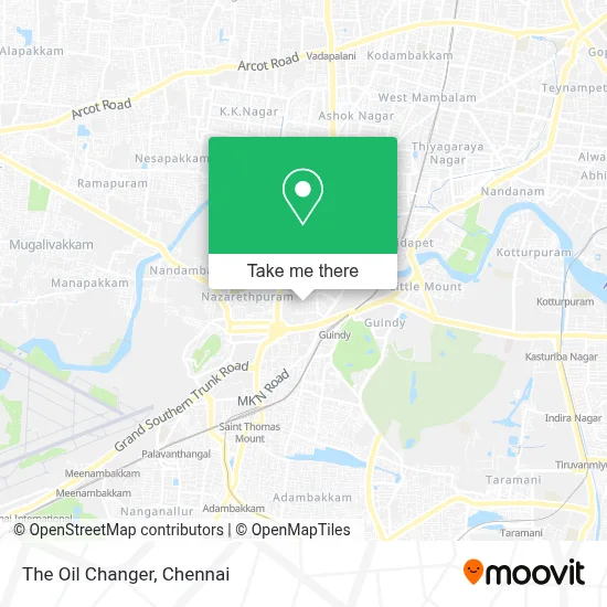 The Oil Changer map