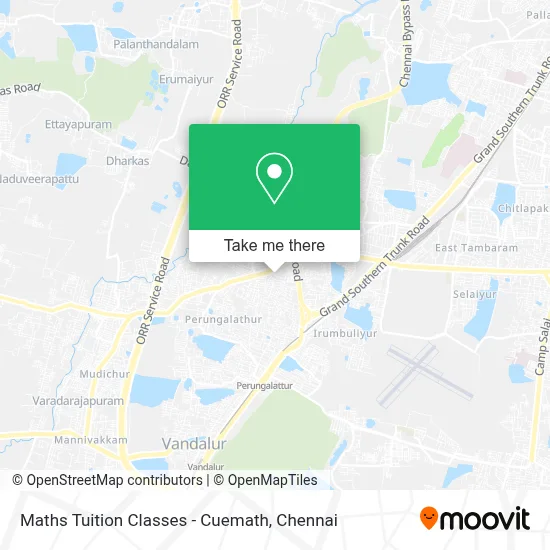 Maths Tuition Classes - Cuemath map