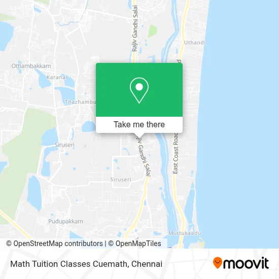 Math Tuition Classes Cuemath map