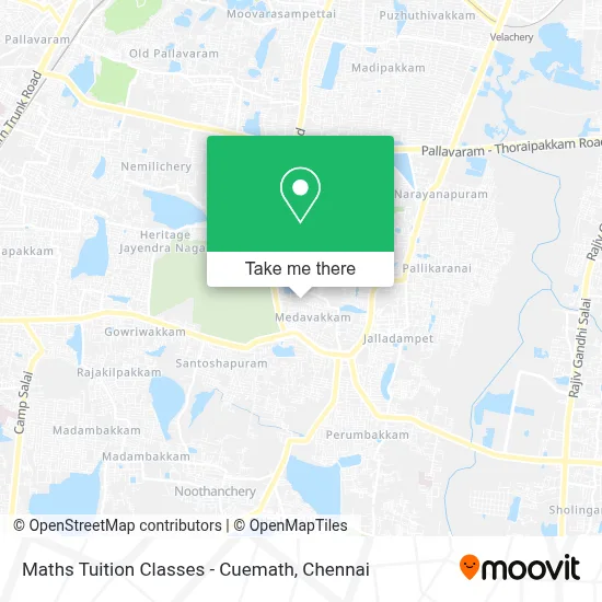 Maths Tuition Classes - Cuemath map