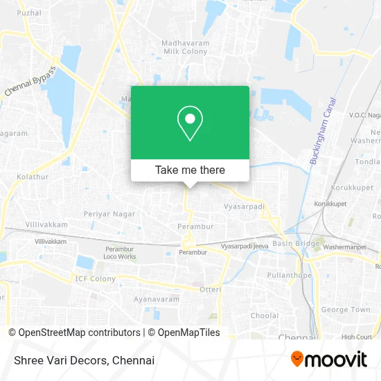 Shree Vari Decors map