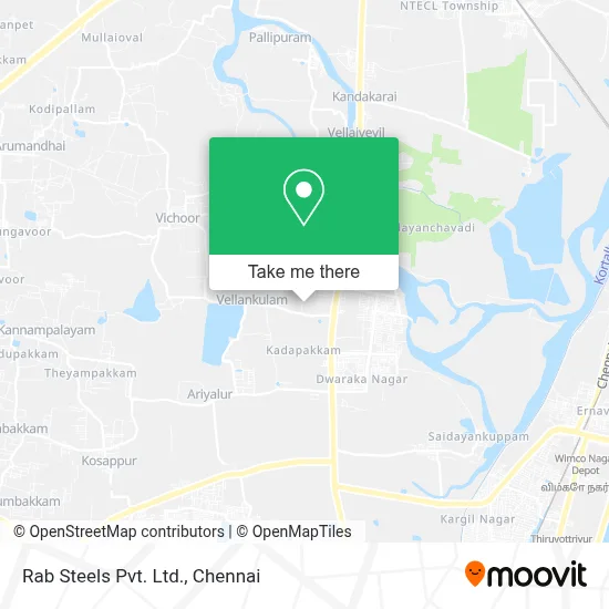 Rab Steels Pvt. Ltd. map