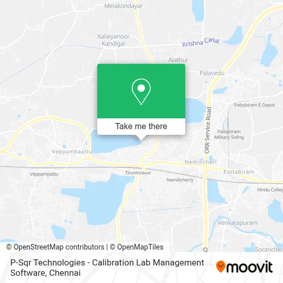 P-Sqr Technologies - Calibration Lab Management Software map