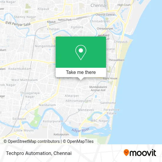 Techpro Automation map