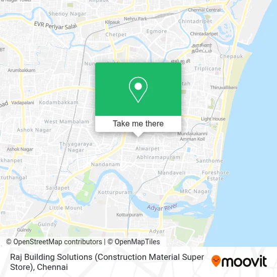 Raj Building Solutions (Construction Material Super Store) map