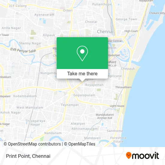 Print Point map