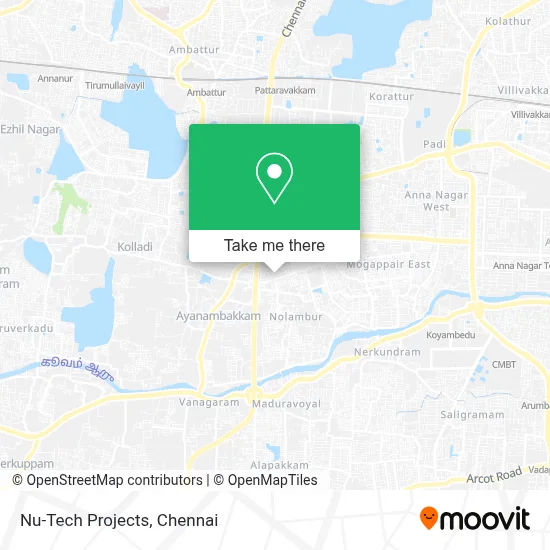 Nu-Tech Projects map