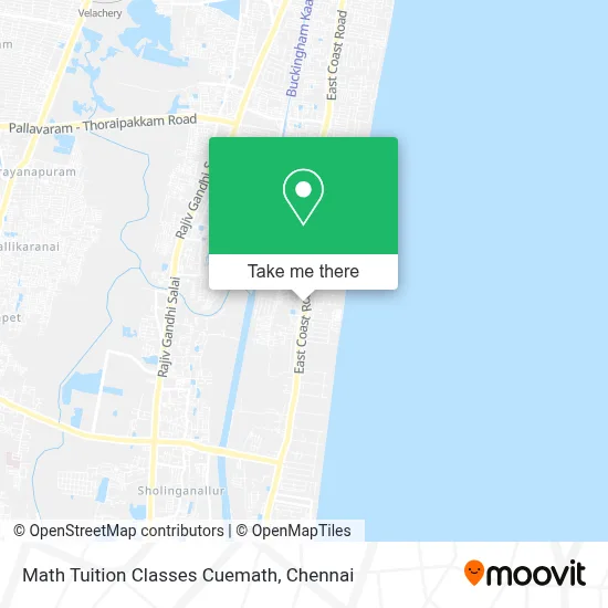 Math Tuition Classes Cuemath map