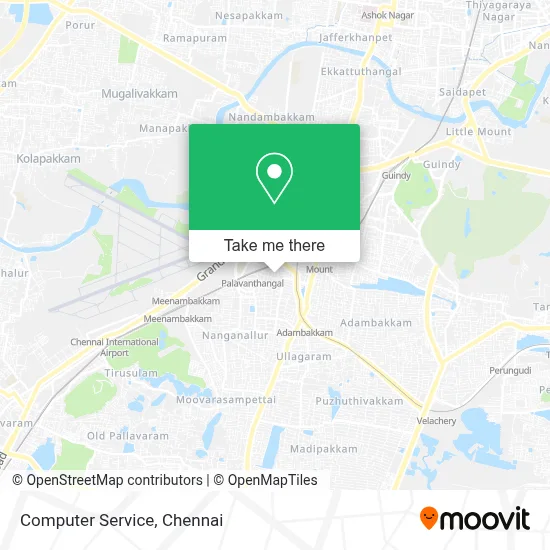 Computer Service map