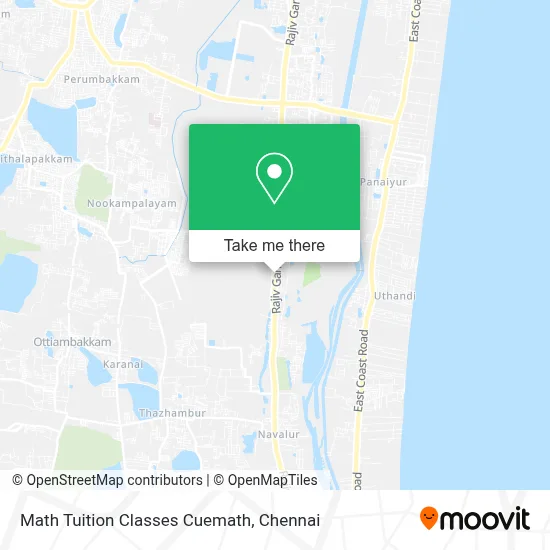 Math Tuition Classes Cuemath map