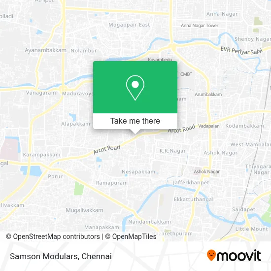 Samson Modulars map