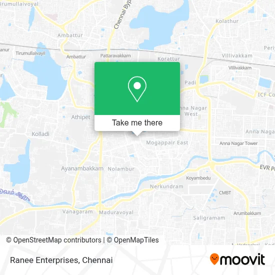Ranee Enterprises map
