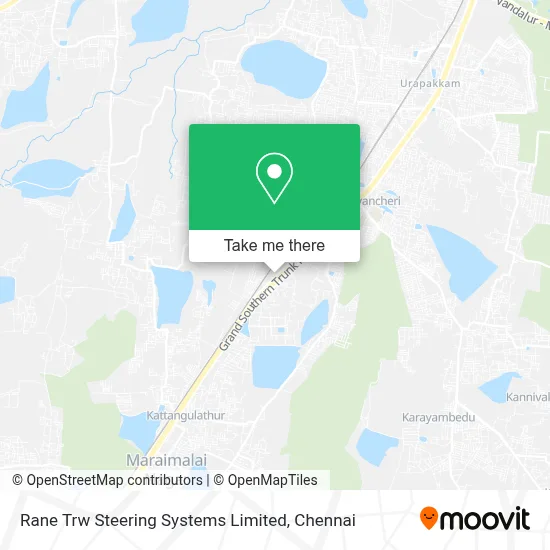 Rane Trw Steering Systems Limited map