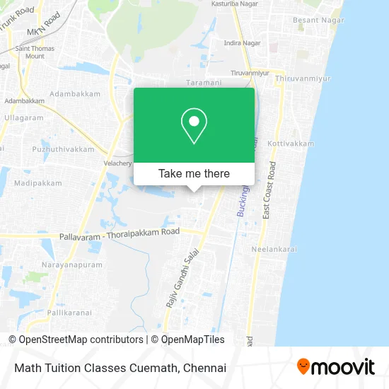 Math Tuition Classes Cuemath map
