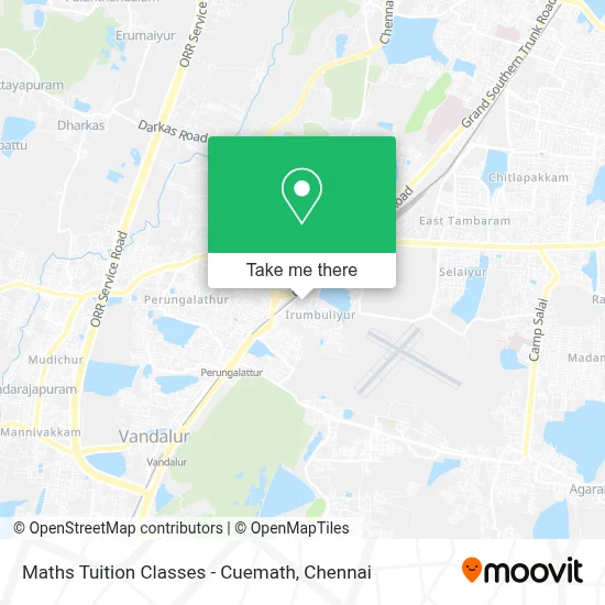Maths Tuition Classes - Cuemath map