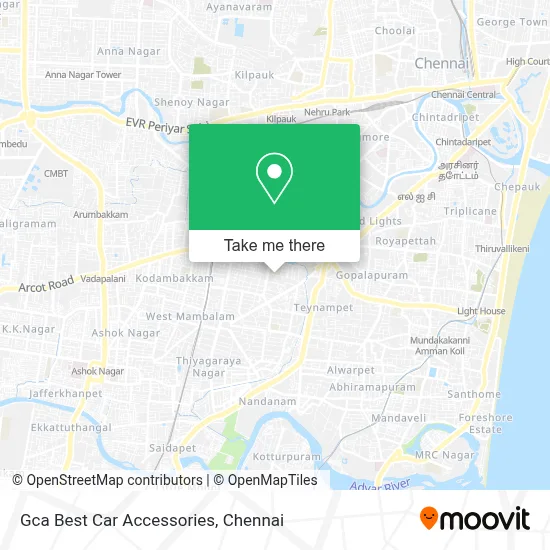 Gca Best Car Accessories map