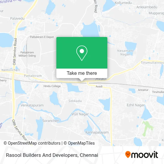 Rasool Builders And Developers map