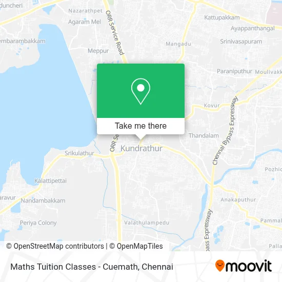 Maths Tuition Classes - Cuemath map