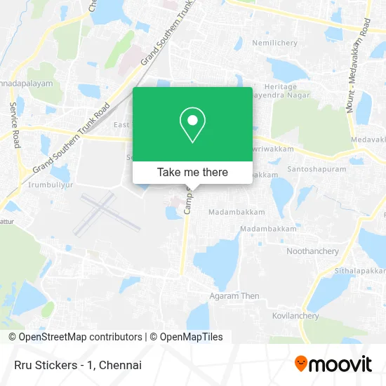 Rru Stickers - 1 map