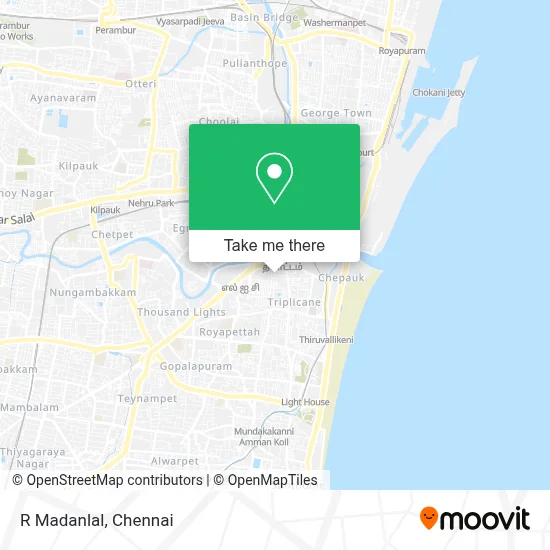 R Madanlal map
