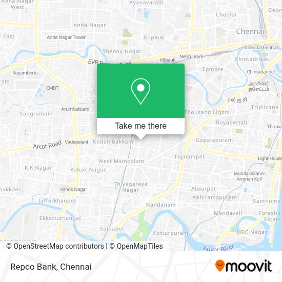 Repco Bank map