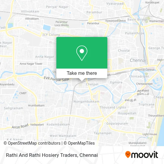 Rathi And Rathi Hosiery Traders map