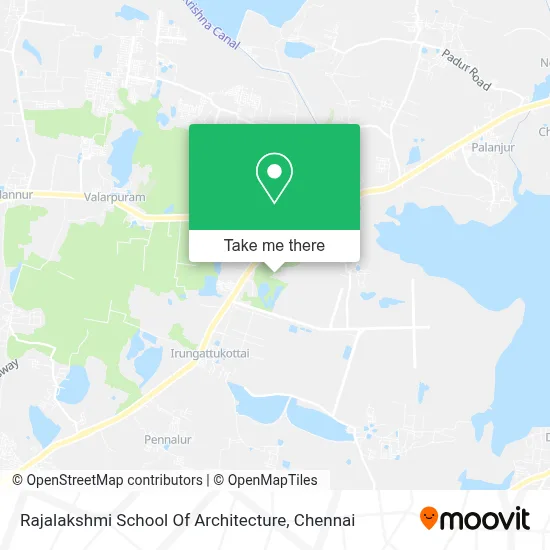 Rajalakshmi School Of Architecture map