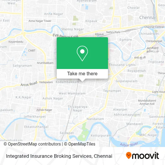 Integrated Insurance Broking Services map