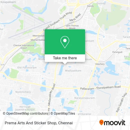 Prema Arts And Sticker Shop map