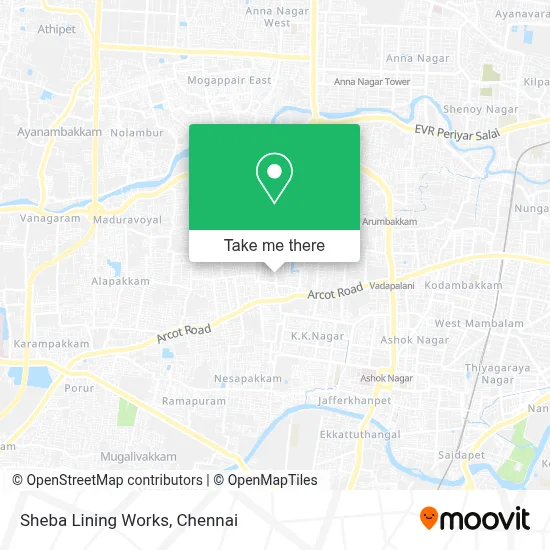 Sheba Lining Works map