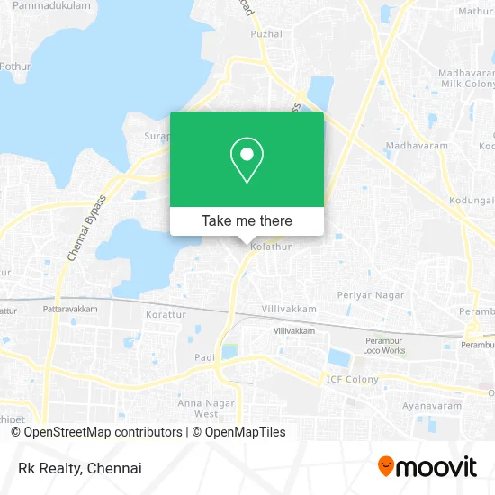 Rk Realty map