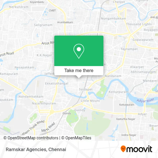 Ramskar Agencies map